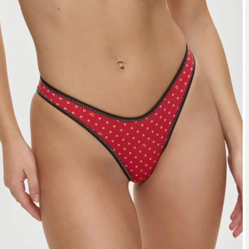 New!Frankie's Bikinis‎ x Bella Hadid Dove Bikini Bottom